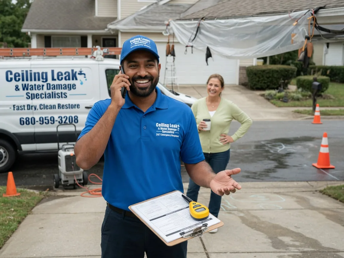 Ceiling Leak Cleanup Melrose, NM FAQs